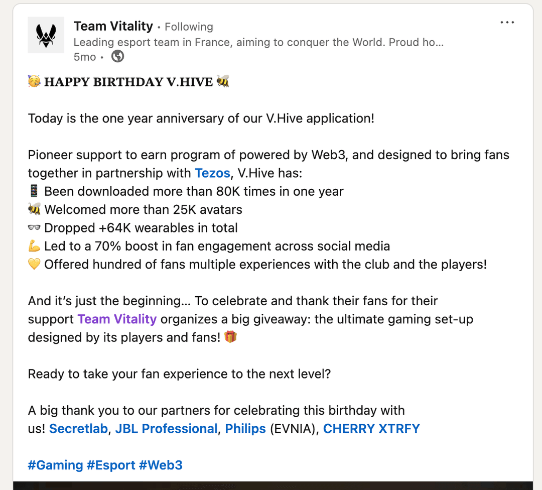 Screenshot of Team Vitality for Kboom